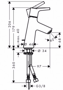    Hansgrohe Talis S 80 (72010000) 3