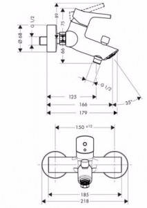    Hansgrohe Talis S (72400000)  3