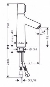    Hansgrohe Talis Select S (72042000) 4