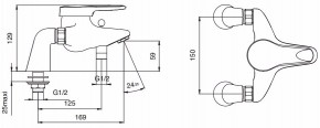   / Jacob Delafon Kandel E665RU-CP 3