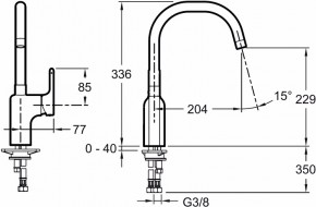    Jacob Delafon Singulier E10877-CP 3