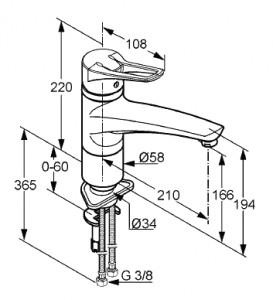  Kludi MX 399040562 3