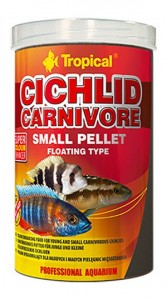        Tropical Cichlid Carnivore Small Pellet 1L /360g 3