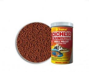        Tropical Cichlid Carnivore Small Pellet 1L /360g 5