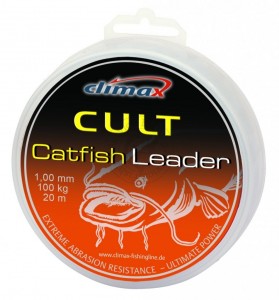   Climax Cult Catfish Leader  20  1.30  135   (9171-10020-130) 4