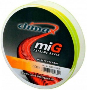  Climax Mig Braid NG 0.12  9,00  Fluo-Yellow 5 100  (9322-10100-012)