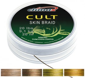      Climax Cult Skin Braid 20lb 20 m Black Silt (9900-10035-020) 3