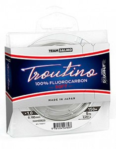   Salmo Team Fluorocarbon Troutino Soft 150/018