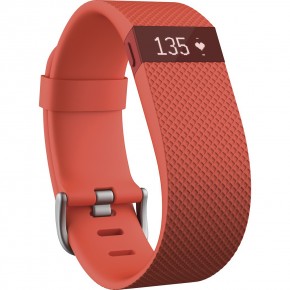 - Fitbit Charge HR Small for Android/iOS Tangerine (FB405TAS)