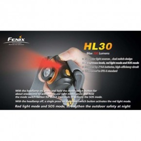  Fenix HL30  Orange 10