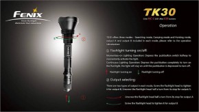  Fenix TK30 CREE MC-E (630 , 218650) 13