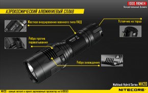  Nitecore MH20w (6-1160w) 12