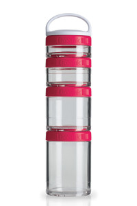   BlenderBottle GoStak Starter 4 Pak Pink Original