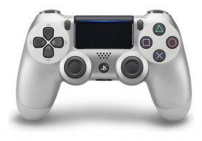  Sony PS4 Dualshock 4 V2 Silver