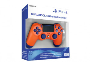  Sony PS4 Dualshock 4 V2 Sunset Orange