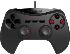  SpeedLink Strike NX Gamepad for PC Black (SL-650000-BK)