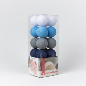  Cotton Ball Lights 20  Sailor Blue 