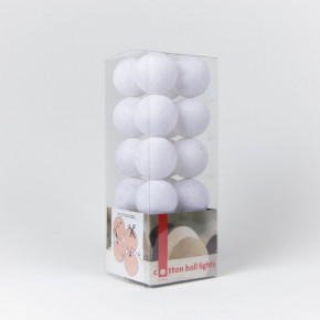  Cotton Ball Lights 20  White 