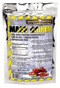  BodyIron Nutrition Mass Gainer 1000  Cherry