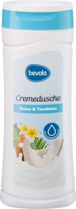 -   Bevola cremedusche Kokos Tiareblute 300