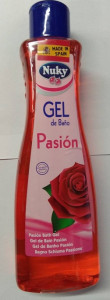    Nuky Gel de Bano Pasion 750  