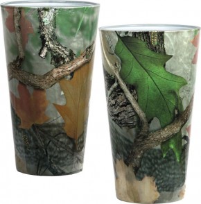   Riversedge Camo Beer Glasses 475 (097)