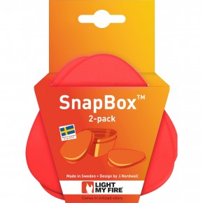   Light My Fire SnapBox 2-pack Red-Orange (40358613) 4