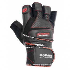     Power System Ultimate Motivation PS-2810 Black Red Line