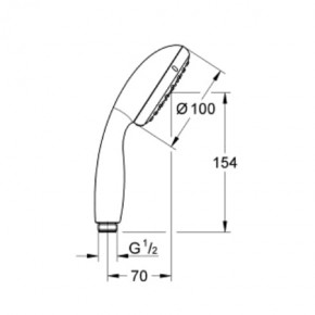   Grohe New Tempesta 27597001 3