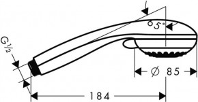   Hansgrohe Crometta 85 28563000 5