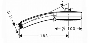   Hansgrohe Verso Steel Optic 28779802 3