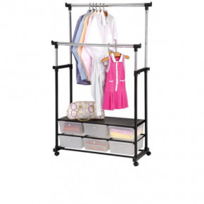 -     Double Pole Clothes Horse 6