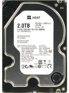   3.5 2TB Hitachi HGST (1W10002/HUS722T2TALA604) 3