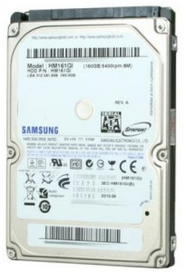   Seagate 160GB 5400rpm 8MB HM161GI 2.5 SATA