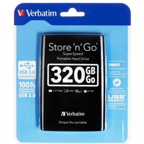    Verbatim 2.5 320GB (DZUVERH250019) 4