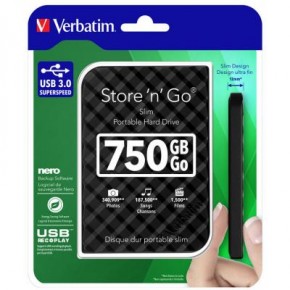    Verbatim 2.5 750GB (53213) 5