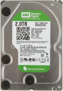   Western Digital 2TB 64MB 3.5 SATAIII WD20EZRX