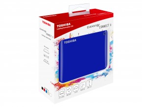    500Gb Toshiba Canvio Connect II Blue (HDTC805EL3AA) 8