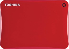    500Gb Toshiba Canvio Connect II Red (HDTC805ER3AA)