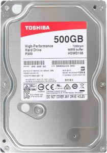    Toshiba HDD SATA 500GB P300 7200rpm 64MB (1)