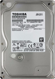   Toshiba SATA 1TB 5700RPM 6GB 3