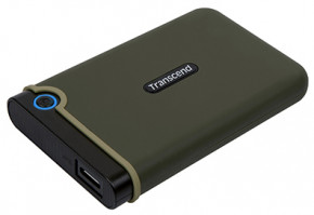   Transcend StoreJet 2.5 2TB M Military Green (TS2TSJ25M3E) 3