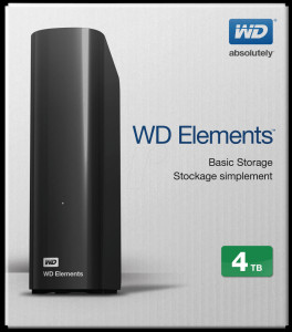     WD Elements Desktop 4TB 5