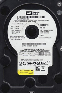   Western Digital 3.5 SATA RE 400Gb (WD4000YS)