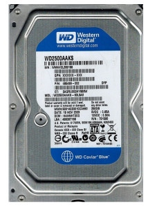   Western Digital 250GB Caviar Blue (WD2500AAKS) 3