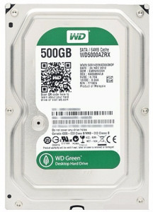   Western Digital 500GB Caviar Green (WD5000AARS)