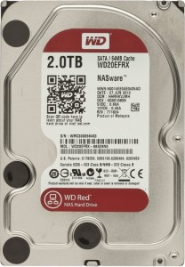   Western Digital 2TB 64MB 3.5 SATAIII WD20EFRX 3