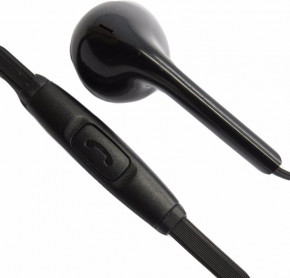  Budi Handsfree Earphone Remote Mic Black 3