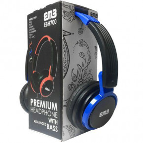  EMB EBH700 Premium Headpones Blue