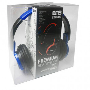  EMB EBH700 Premium Headpones Blue 3